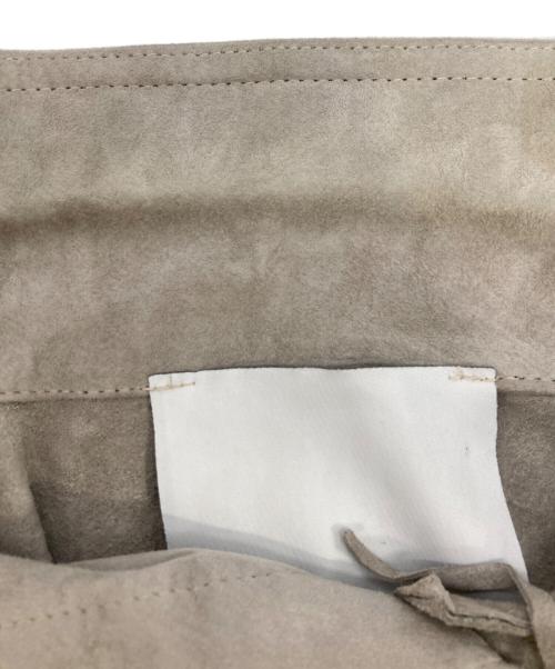 blusotto（ブルソット）blusotto (ブルソット) ウエスタンレザージャケット グレー サイズ:Ⅿの古着・服飾アイテム