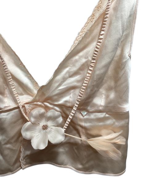 FUMIKA UCHIDA（フミカウチダ）FUMIKA UCHIDA (フミカウチダ) Silk Satin Camisole ピンク サイズ:38の古着・服飾アイテム