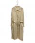 AMOMENTO（アモーメント）の古着「Sheer Single Trench Coat Light Beige」｜ベージュ