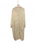 AMOMENTO (アモーメント) Sheer Single Trench Coat Light Beige ベージュ：12000円