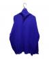 syte yohji yamamoto (サイト ヨウジヤマモト) 7G BULKY WOOL DAMAGE TURTLE PULLOVER ブルー サイズ:3：11000円