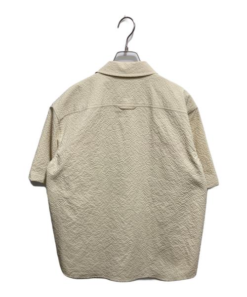 PAUL SMITH（ポールスミス）PAUL SMITH (ポールスミス) エアリーシアサッカー 半袖シャツ ベージュ サイズ:Ⅼの古着・服飾アイテム