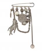 syte yohji yamamotoサイト ヨウジヤマモト）の古着「BRASS MULTI-MOTIF BROOCH」