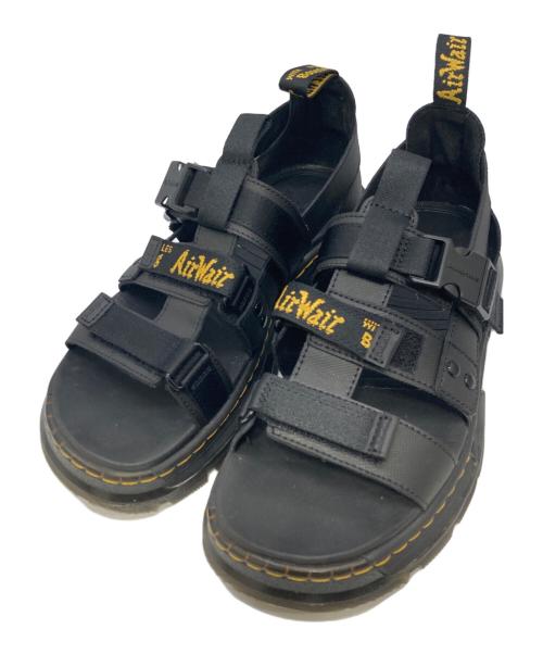 Dr.Martens（ドクターマーチン）Dr.Martens (ドクターマーチン) PEARSON マルチストラップ サンダル ブラック サイズ:UK8の古着・服飾アイテム