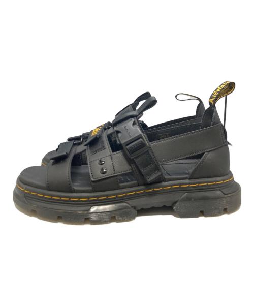 Dr.Martens（ドクターマーチン）Dr.Martens (ドクターマーチン) PEARSON マルチストラップ サンダル ブラック サイズ:UK8の古着・服飾アイテム