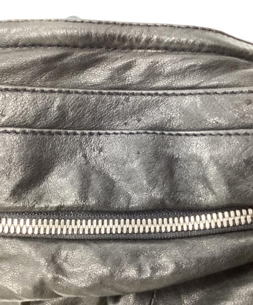 JACKROSE Luv maison（ジャックローズラブメゾン）JACKROSE Luv maison (ジャックローズラブメゾン) レザーライダースジャケット ブラック サイズ:44の古着・服飾アイテム