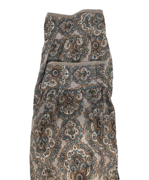 UNDERCOVER（アンダーカバー）UNDERCOVER (アンダーカバー) 総柄ブラウスワンピース ブルー×グレー サイズ:2の古着・服飾アイテム