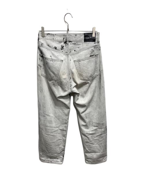 LA BOUCLE（ラ ブークル）LA BOUCLE (ラ ブークル) 5ポケット デニム グレー サイズ:W40の古着・服飾アイテム