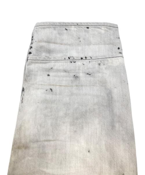 LA BOUCLE（ラ ブークル）LA BOUCLE (ラ ブークル) 5ポケット デニム グレー サイズ:W40の古着・服飾アイテム