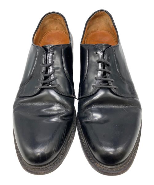 Jalan Sriwijaya（ジャランスリウァヤ）Jalan Sriwijaya (ジャランスリウァヤ) BLACK HIGH SHINE レザーシューズ ブラック サイズ:26.5cmの古着・服飾アイテム