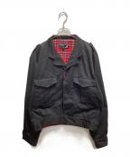 ENIgthsbrideナイツブリッジ）の古着「裏地チェックジャケット」｜ブラック