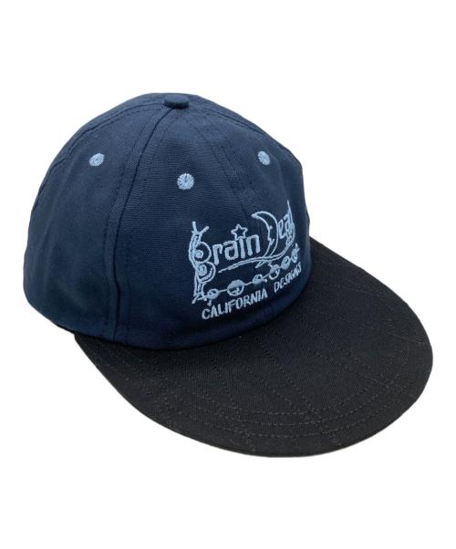 BRAIN DEAD（ブレインデッド）BRAIN DEAD (ブレインデッド) CALIFORNIA DESIGNS LONG BRIM HAT ネイビー サイズ:-の古着・服飾アイテム