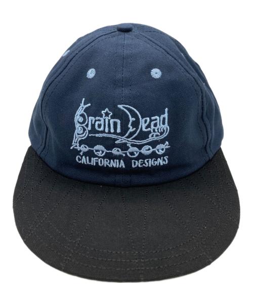 BRAIN DEAD（ブレインデッド）BRAIN DEAD (ブレインデッド) CALIFORNIA DESIGNS LONG BRIM HAT ネイビー サイズ:-の古着・服飾アイテム