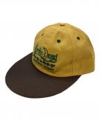 BRAIN DEADブレインデッド）の古着「CALIFORNIA DESIGNS LONG BRIM HAT」｜ベージュ