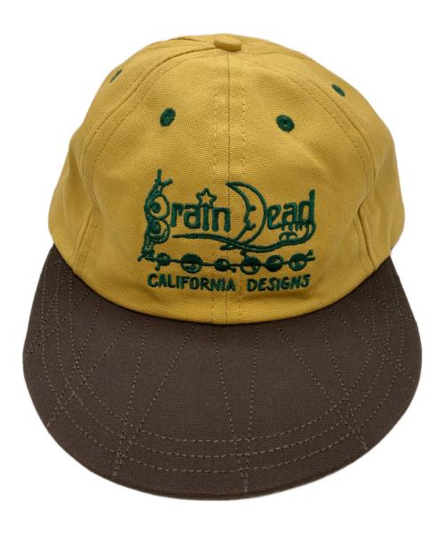 BRAIN DEAD（ブレインデッド）BRAIN DEAD (ブレインデッド) CALIFORNIA DESIGNS LONG BRIM HAT ベージュ サイズ:-の古着・服飾アイテム