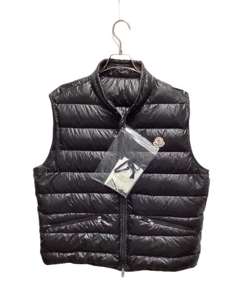 MONCLER（モンクレール）MONCLER (モンクレール) GUI GILET ダウンベスト ブラック サイズ:6の古着・服飾アイテム
