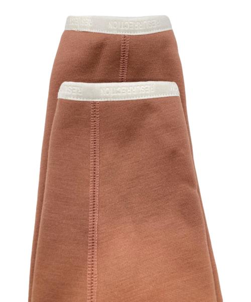 Resurrection（レザレクション）Resurrection (レザレクション) WOMENS Warm Hoodie Pullover ブラウン サイズ:Sの古着・服飾アイテム