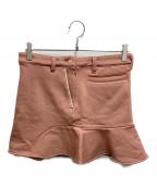 Resurrectionレザレクション）の古着「WOMENS Warm Peplum Skirt」｜ピンク