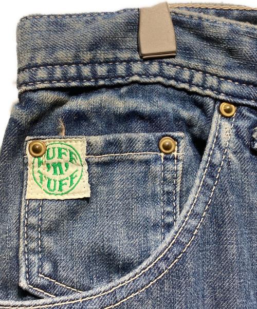 MASTERPIECE RUFF N TUFF（マスターピース・ラフ・アンド・タフ）MASTERPIECE RUFF N TUFF (マスターピース・ラフ・アンド・タフ) バギーデニムパンツ インディゴ サイズ:Ｌの古着・服飾アイテム
