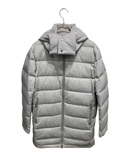 ck Calvin Klein（シーケーカルバンクライン）ck Calvin Klein (シーケーカルバンクライン) ダウンジャケット グレー サイズ:38の古着・服飾アイテム