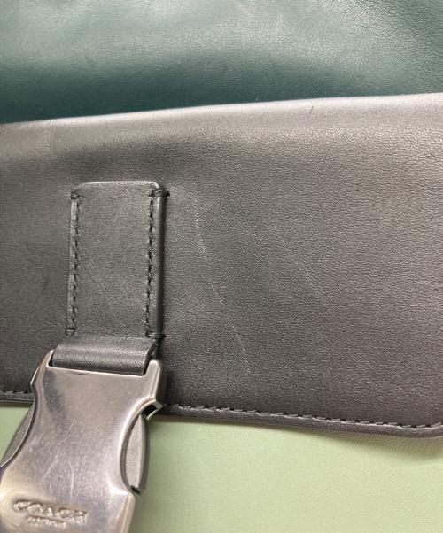 COACH（コーチ）COACH (コーチ) トラック パック カラーブロック ウィズ コーチ パッチ グリーンの古着・服飾アイテム