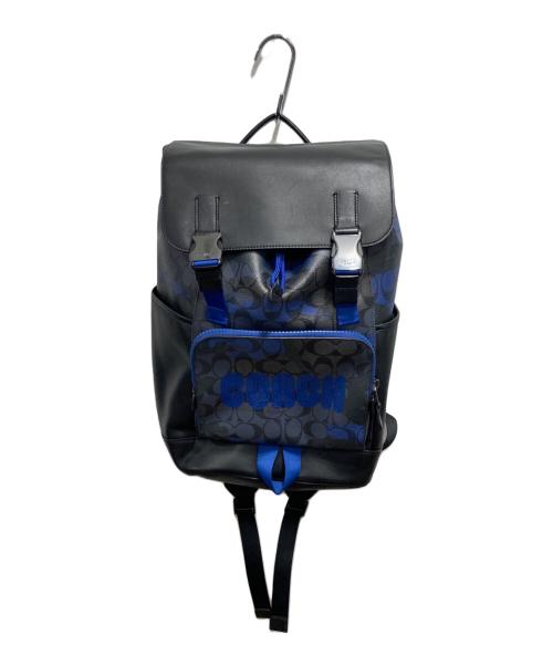 COACH（コーチ）COACH (コーチ) トラック バックパック・シグネチャー キャンバス・カモ プリント アンド コーチ パッチの古着・服飾アイテム