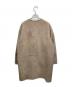 allureville (アルアバイル) 裏ファーノーカラーコート ベージュ サイズ:2：5000円