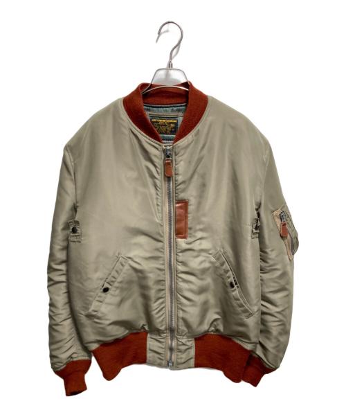 EIGHT G（エイトジー）EIGHT G (エイトジー) BUZZ RICKSON'S (バズリクソンズ) 別注フライトジャケット グリーン サイズ:XLの古着・服飾アイテム