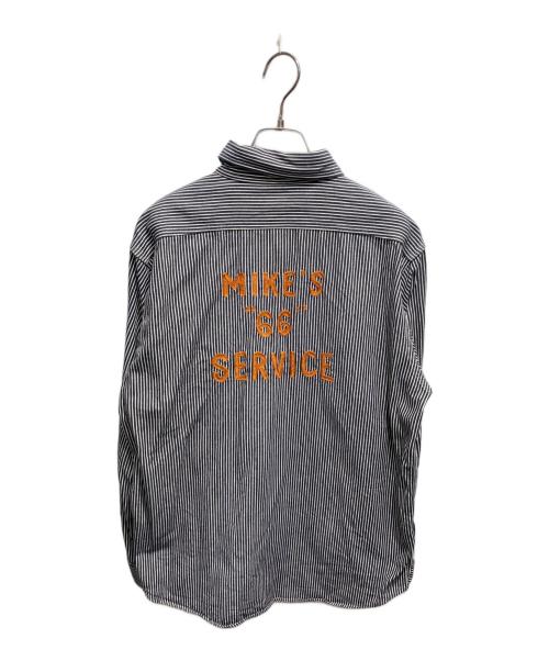 SUGAR CANE（シュガーケーン）SUGAR CANE (シュガーケーン) HICKORY L/S WORK SHIRTS インディゴ サイズ:Ⅼの古着・服飾アイテム