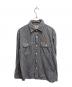 SUGAR CANE（シュガーケーン）の古着「HICKORY L/S WORK SHIRTS」｜インディゴ