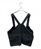 Toironierトワロニエ）の古着「3WAYハンティングベスト」｜ブラック