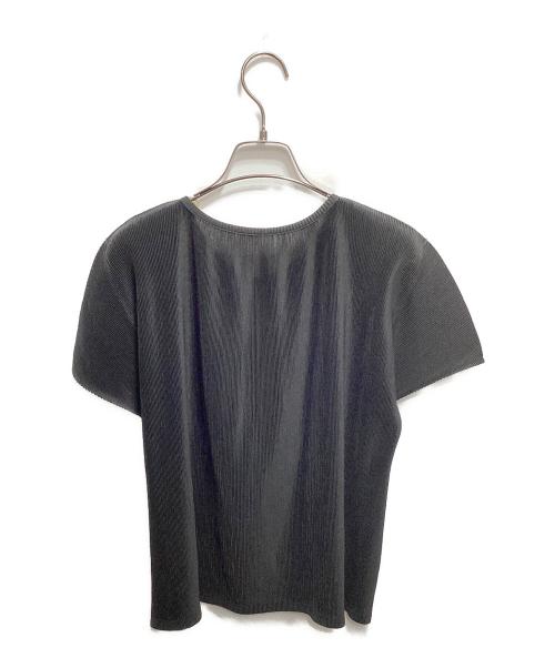 PLEATS PLEASE（プリーツプリーズ）PLEATS PLEASE (プリーツプリーズ) ボレロカーディガン ブラック サイズ:5の古着・服飾アイテム