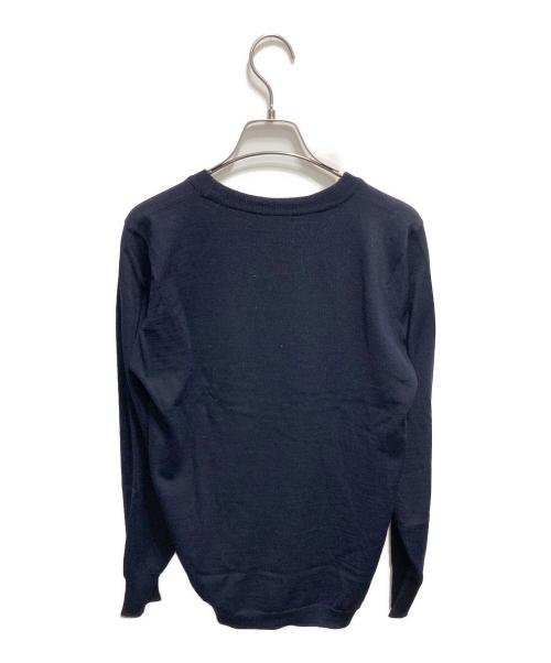JOHN SMEDLEY（ジョンスメドレー）JOHN SMEDLEY (ジョンスメドレー) クルーネックニット ネイビー サイズ:Sの古着・服飾アイテム
