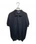 COMME des GARCONS HOMME（コムデギャルソン オム）の古着「ニットポロシャツ」｜ブラック