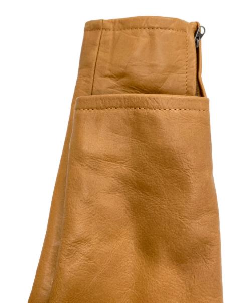 GENNARO（ジェンナロ）GENNARO (ジェンナロ) レザージャケット ブラウン サイズ:Ⅿの古着・服飾アイテム