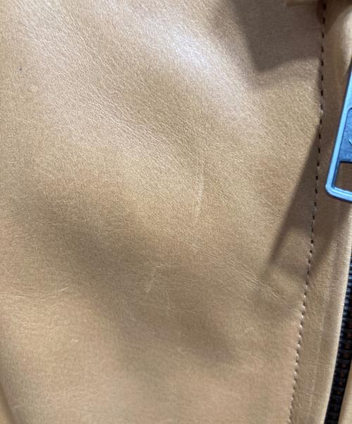 GENNARO（ジェンナロ）GENNARO (ジェンナロ) レザージャケット ブラウン サイズ:Ⅿの古着・服飾アイテム