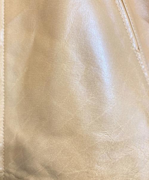 GENNARO（ジェンナロ）GENNARO (ジェンナロ) レザージャケット ブラウン サイズ:Ⅿの古着・服飾アイテム