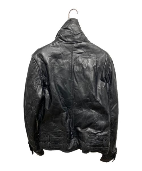 Ville D'Espoir（ヴィル デスポワール）Ville D'Espoir (ヴィル デスポワール) レザージャケット ブラック サイズ:Mの古着・服飾アイテム