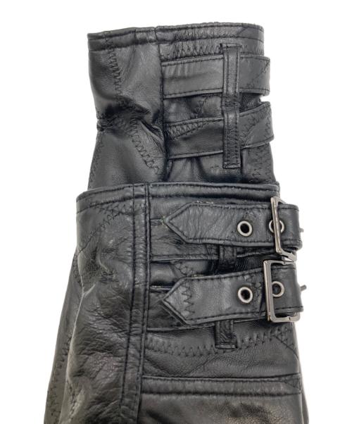 Ville D'Espoir（ヴィル デスポワール）Ville D'Espoir (ヴィル デスポワール) レザージャケット ブラック サイズ:Mの古着・服飾アイテム