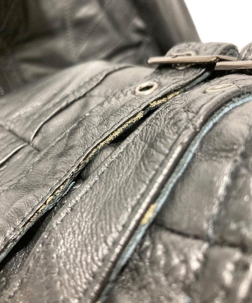 Ville D'Espoir（ヴィル デスポワール）Ville D'Espoir (ヴィル デスポワール) レザージャケット ブラック サイズ:Mの古着・服飾アイテム