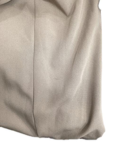 mizuiro-ind（ミズイロインド）mizuiro-ind (ミズイロインド) ワイドイージーパンツ ベージュ サイズ:Freeの古着・服飾アイテム