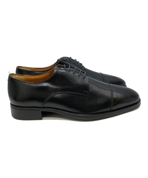 green label relaxing（グリーンレーベルリラクシング）green label relaxing (グリーンレーベルリラクシング) 5アイレット ストレートチップ ドレスシューズ ブラック サイズ:8の古着・服飾アイテム