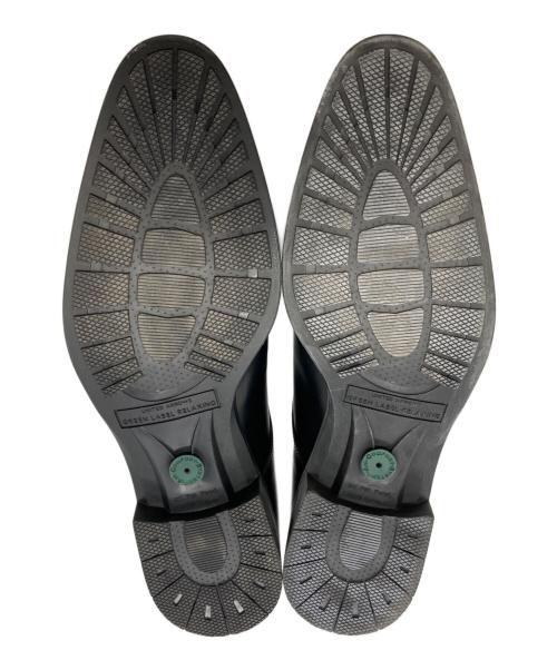 green label relaxing（グリーンレーベルリラクシング）green label relaxing (グリーンレーベルリラクシング) 5アイレット ストレートチップ ドレスシューズ ブラック サイズ:8の古着・服飾アイテム
