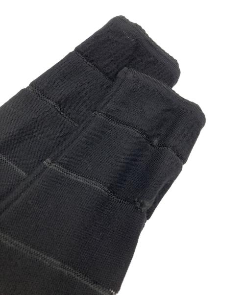 FOXEY（フォクシー）FOXEY (フォクシー) ボーダーニット ブラック サイズ:40の古着・服飾アイテム