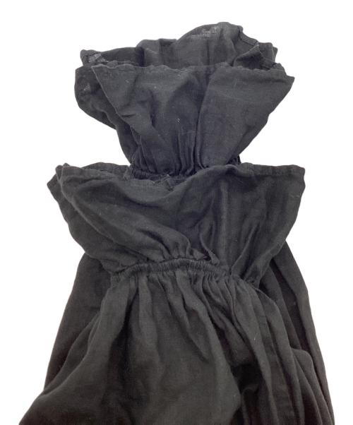 nest Robe（ネストローブ）nest Robe (ネストローブ) リネンンキャンディボレロ ブラック サイズ:Freeの古着・服飾アイテム