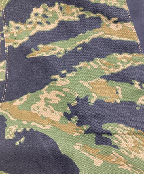 BLUCO WORK GARMENT（ブルコ ワーク ガーメント）BLUCO WORK GARMENT (ブルコ ワーク ガーメント) ワークカモ柄ベスト カーキ サイズ:Sの古着・服飾アイテム