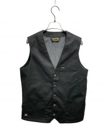 BLUCO WORK GARMENT（ブルコ ワーク ガーメント）の古着「ワークベスト」｜ブラック