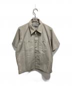 BLUCO WORK GARMENTブルコ ワーク ガーメント）の古着「ワークシャツ」｜ベージュ