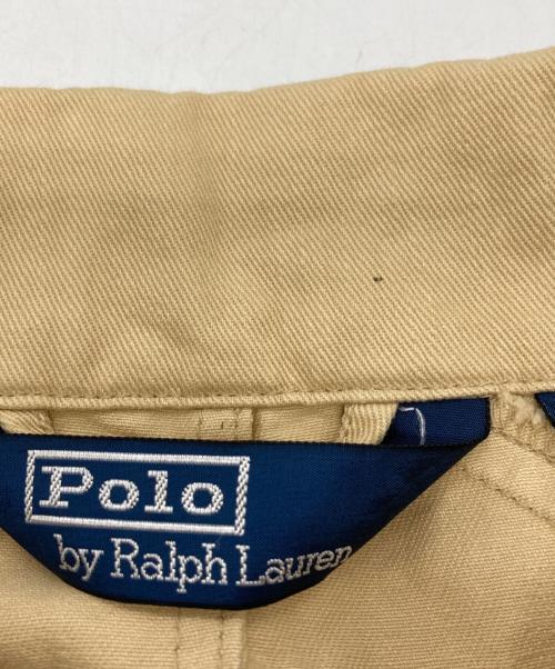 POLO RALPH LAUREN（ポロ・ラルフローレン）POLO RALPH LAUREN (ポロ・ラルフローレン) マルチポケットステンカラーコート ベージュ サイズ:Lの古着・服飾アイテム