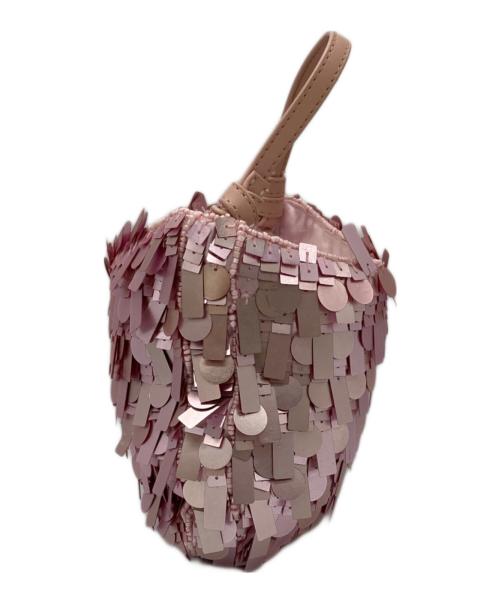 STAUD（スタウド）staud (スタウド) CRESCENTハンドバッグ ピンクの古着・服飾アイテム